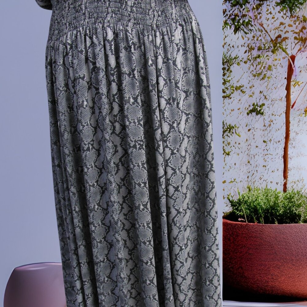 MICHAEL KORS SNAKEPRINT DRESS XL NWT - Picture 7 of 15